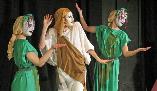 Dionysus and chorus women